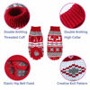 Picture of Vehomy Dog Christmas Sweaters Pet Winter Knitwear Xmas Clothes Classic Warm Coats Reindeer Snowflake Argyle Sweater for Kitty Puppy Cat-XS