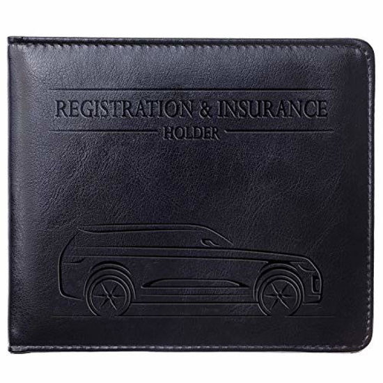 GetUSCart- Car Registration and Insurance Holder, Magnetic Shut