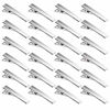 Picture of Elcoho 150 Pieces Metal Hair Clips Single Prong Alligator Clips Curl Clips Silver Hairbow Accessory