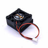 Picture of Easycargo 40mm Heatsink Fan 12V Kit, Cooler Heat Sink 40x40mm + 12V Ball Bearing Fan + Thermal Tape + Grill Screw Mounting Kit (1)