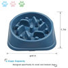 Picture of UPSKY Slow Feeder Small Dog Bowls Non-Slip Puzzle Bowl Feeder Interactive Bloat Stop Dog Bowl Anti-Choking Dog Bowl (Deep Blue)