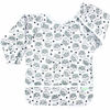 Picture of Wegreeco Baby Long Sleeve Bib with Pocket, Toddler Leak-Free Bibs with Sleeves (6-24 Months), Washable Baby Shirt Bibs (Grey Bear)