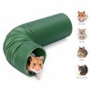 Picture of Niteangel Small Pet Fun Tunnel, 39 x 4 inches - Fit Adult Ferrets and Rats (Dark Green)