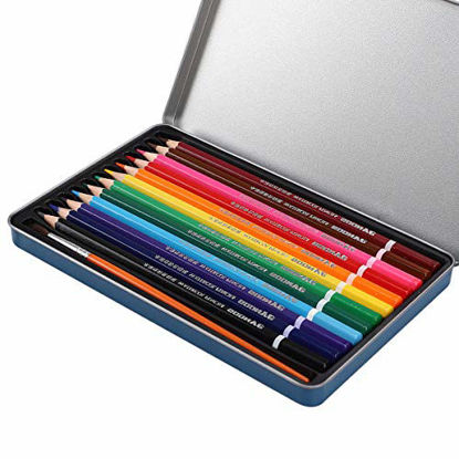 Picture of Funtin Soonye 12 Watercolour Pencils Drawing Set for Kids and Beginners, Pack of 12 Colors