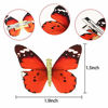 Picture of 18 Pieces Butterfly Hair Clips Glitter Barrettes Butterfly Snap Hair Clips for Teens Women Hair Accessories (Fresh Styles)