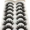 Picture of Pooplunch False Eyelashes Fluffy 8D Faux Mink Lashes Cat-Eye Wispy Lashes 7 Pairs Pack Dramatic Long Thick Volume Fake Eye Lash Multipack