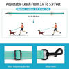 Picture of Reflective Dog Collar and Leash Set with Safety Locking Buckle Nylon Pet Collars Adjustable for Small Medium Large Dogs 3 Sizes(Mint Green&S)