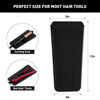 Picture of ZAXOP Resistant Silicone Mat Pouch for Flat Iron, Curling Iron,Hot Hair Tools (Black)