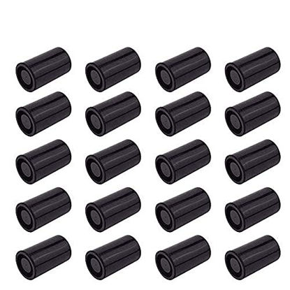 Picture of 35mm Caliber Plastic Film Canisters -20pcsBlack 