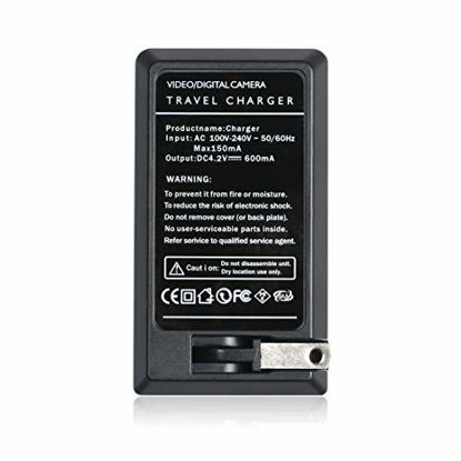 Picture of NB-6LH NB-6L NB-4L NB-8L CB-2LY Battery Charger for Canon PowerShot SX530 HS, S95, SX610 HS, SX280 HS, SX500 is, SX510 HS, SD750, SD630, SX600 HS, SX260 HS, SD1000