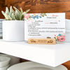 Picture of Jot & Mark Floral Recipe Cards 4x6 | Double Sided Thick Cardstock, 50 Count (Garden Floral)