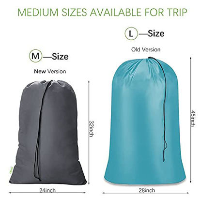 OTraki Mesh Laundry Bag 43 x 35 in Large Washing Machine Bags XL Net Washer Protector for Travel Camp College Students Dorm Delicates Coat Dress