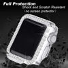 Picture of Secbolt Bling Case Compatible with Apple Watch Series 7 41mm, Full Cover Bumper Screen Protector for iWatch 7 (Clear-41mm)