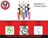 Picture of Pawdicure Dog Nail Polish Pen- Non Toxic, Odorless, & Fast Dry- Warren London- Made in USA- Neon Pink