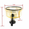 Picture of iFJF R12T Nylon Water Collection Bowl of Fuel Filter/Water Separator 120AT NPT ZG1/4-19 Fits Diesel Engine S3240 18-7947