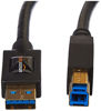 Picture of Amazon Basics USB 3.0 Cable - A-Male to B-Male Adapter Cord - 6 Feet (1.8 Meters)