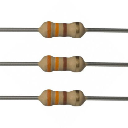 Picture of E-Projects 500EP514330R 330 Ohm Resistors, 1/4 W, 5% (Pack of 500)