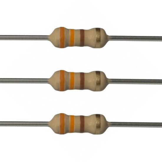 Picture of E-Projects 500EP514330R 330 Ohm Resistors, 1/4 W, 5% (Pack of 500)