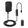 Picture of GeeekPi Raspberry Pi 4 Power Supply with ON/Off Switch, 5V 3A USB-C Charger for Raspberry Pi 4 Model B, Power Adapter with Type-C to Micro USB Adapter for Raspberry Pi 3B+/3B