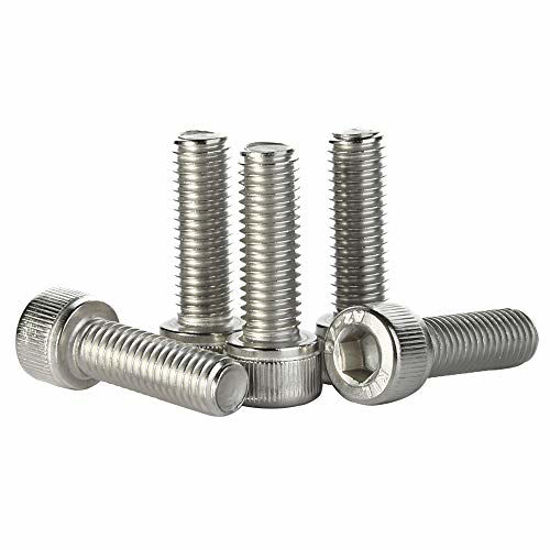 Picture of M10-1.5 x 35mm Socket Head Cap Screws, Stainless Steel 18-8 (A2-70), DIN 912, Quantity 10