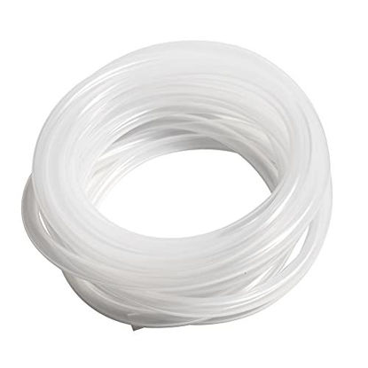 Picture of Quickun Pure Silicone Tubing, 7mm ID x 10mm OD High Temp Food Grade Tube Pure Silicone Hose Tube for Home Brewing, Beer Line, Kegerator, Wine Making, Aquaponics, Air Hose by Proper Pour (9.84 Ft)