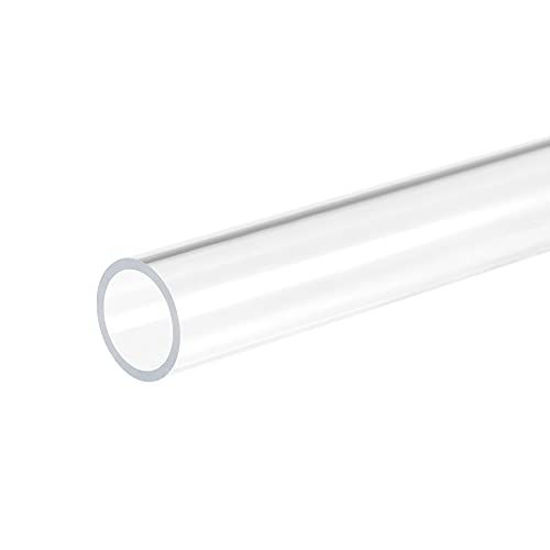 Picture of MECCANIXITY Acrylic Pipe Rigid Round Tube Clear 18mm ID 22mm OD 305mm for Lamps and Lanterns,Water Cooling System