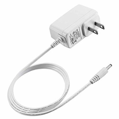 Picture of Dericam 5V 2A DC Power Supply Adapter for IP/CCTV Security Camera, 5ft/1.5 Meter AC to DC Power Cord, Wall Charger, Output DC 5V 2000mA, Input AC 100V-240V/50 or 60Hz/0.4A Max, US Charge Plug, White