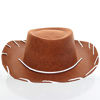 Picture of GIFTEXPRESS Felt Cowboy Hat - CHILD, Western Cowgirl Hat Rodeo Style Costume (Brown)