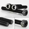 Picture of M6 x 40mm Socket Head Cap Screws Metric, Grade 12.9 Alloy Steel Black Oxide, Allen Socket Drive, Machine Thread, 25 PCS