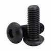 Picture of M8-1.25 x 20mm Button Head Hex Socket Cap Screws, 10.9 Grade Alloy Steel, Black Oxide Finish, 25 PCS