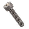 Picture of M6-1.0 x 75mm Socket Head Cap Screws Metric, Allen Socket Drive, Stainless Steel 18-8, Fully Threaded, Bright Finish, Machine Thread, 10 PCS