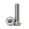 Picture of M8-1.25 x 20mm Button Head Socket Cap Screws, Stainless Steel 18-8, Allen Socket Drive, Full Thread, Machine Thread, Quantity 25