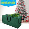 Picture of Primode Christmas Tree Storage Bag | Fits Up to 9 Ft. Tall Disassembled Tree I 65 x 15 x 30 Holiday Tree Storage Case | Protective Zippered Artificial Xmas Tree Bag with Handles (Green)