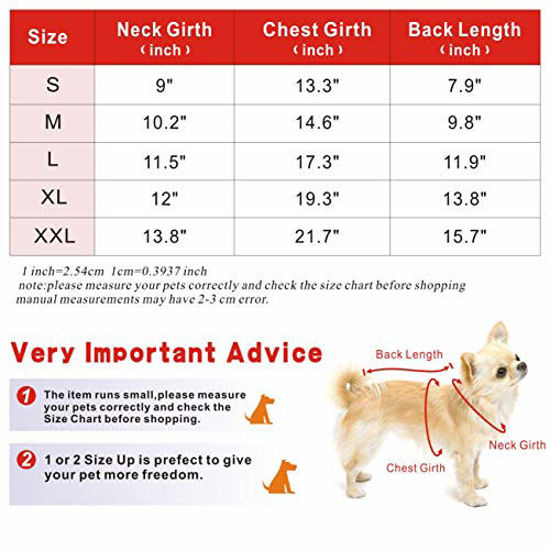 Picture of Idepet Soft Cotton Adidog Cloth for Dog, S, Red