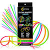 Picture of PartySticks Moondance Glow Sticks and Connectors - 40pk Glow in The Dark Party Favors with 16 Glow Sticks Party Decorations and 24 Connectors for Light Up Glasses, Glow Necklaces, Glow Bracelets