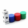 Picture of Left Right Center Dice Game Set with 3 Dices& 36 Chips - Colorful