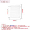 Picture of Dealglad 100Pcs Organza Gift Bags 3.5x4.5 inch, White Drawstring Mesh Jewelry Bags, Wedding Party Favor Festival Gift Bags Candy Pouches