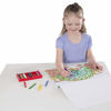 Picture of Melissa & Doug Jumbo Coloring Pad (11 x 14 inches) - Animals, 50 Pictures