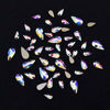 Picture of 100pcs Drop Shape 3d Nail Design Flatback Ab Rhinestones for Nail art Dekor 3 Size Mix