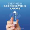 Picture of Vicks Vapo Portable Nasal Inhaler, Non-Medicated, Soothing Vapors to Breathe Easy, Menthol Scent, 2 Count