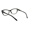 Picture of Clear Lens Glasses With Bifocal Reading Lens Womens Rectangular Cateye Black +1.25