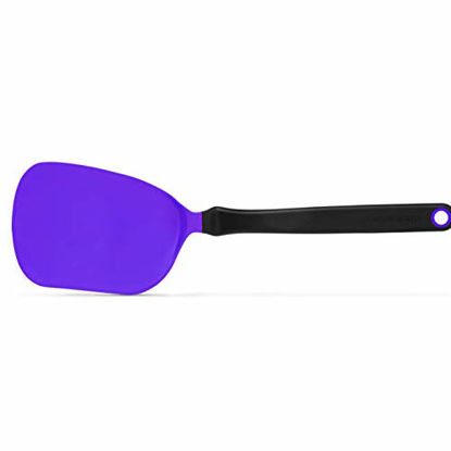 Picture of Dreamfarm Chopula - Super Flexible Chopping Sit Up Spatula - Safe for Non-Stick, One Size, Purple