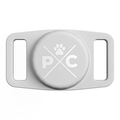 Picture of Pup Culture Airtag Dog Collar Holder - Protective Airtag Case for Dog Collar - Airtag Loop for GPS Dog Tracker - Dog Trackers for Apple iPhone - Airtag Pet - Dog Airtag Holder