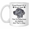 Picture of Funny Great Dane Coffee Mug Themed Mug For Men Women Dog Parent Present Novelty Cup 11oz