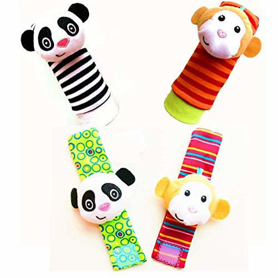 Buy Baby Toys for 0-12 Months Infant Rattle Toy Socks Wrist