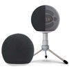 Picture of Blue Snowball Furry Windscreen Cover Muff - Professional Mic Foam Wind Cover Windshield Pop Filter for Recordings, Broadcasting, Singing by Sunmon White