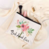 Picture of Best Aunt Ever Cosmetic Bag Aunt Gifts Auntie gifts from Niece for Christmas Birthday Retirement Aunt Travel Make Up Pouch