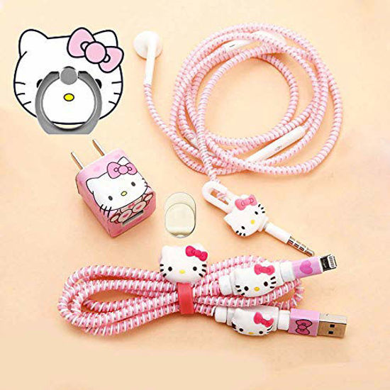 Kitten Cat Earbud Cord Cable Wrap Organizer Custom Case 