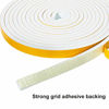 Picture of Yotache White Doors Windows Weather Stripping 3 Rolls 3/8 Inch Wide X 1/8 Inch Thick, Foam Insulation Sealing Gasket Tape for Doors, Sliding Door, Total 50 Feet Long (3 X 16.5 Ft Each)