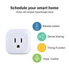 Picture of Mini Smart Plugs That Work with Alexa and Google Home, MONGERY WiFi Outlet Socket with Remote Control & Timer Function, No Hub Required, 2.4G WiFi Only FCC/CE/Rohs/IC Listed (2 Pack)